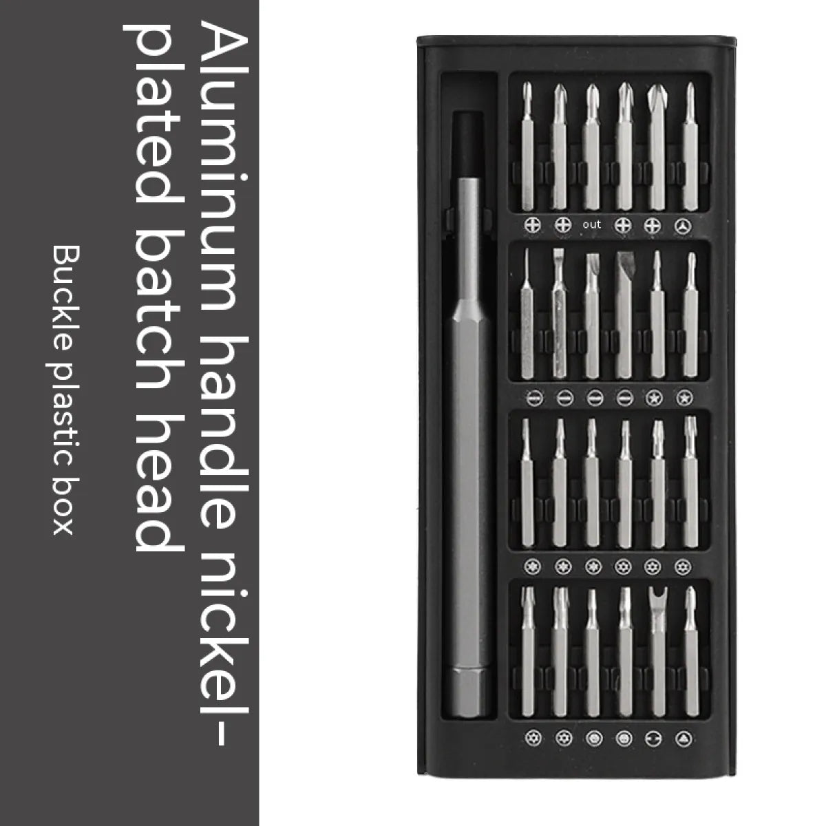 25-in-1 Multi Function Screw Driver Set